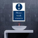 Search for wash stickers Hygiene