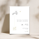 Search for 60 years old invitations Black and gold