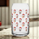 Search for santa beer glasses Face