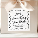 Search for square knot tying stickers Bridal shower