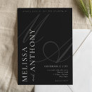 Search for black and white wedding invitations Elegant