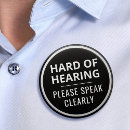 Search for hearing impaired badges Medical condition