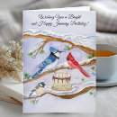 Search for backyard birds cards Blue jay