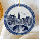Search for holland christmas tree decorations Blue and white