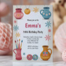 Search for pottery painting party invitations For kids