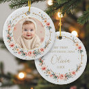 Search for babys christmas tree decorations Baby girl