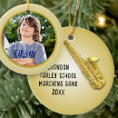 Search for saxophone christmas tree decorations Musician