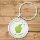 Search for green apple key rings Food