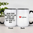 Search for mother in law mugs Mom