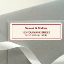 Search for cream wedding return address labels Ivory