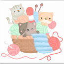 Search for yarn hobby stickers Cute