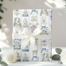 Search for french blue wrapping paper Baby shower