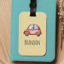 Search for car luggage tags Boys