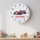 Search for boys clocks Race car