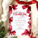 Search for bow christmas invitations Watercolor