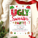 Search for tacky christmas invitations Festive