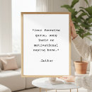 Search for minimalist posters Quote