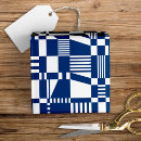 Search for navy blue and white wrapping paper Geometric