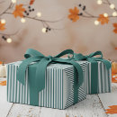 Search for teal wrapping paper Vintage