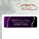Search for violet return address labels Chic