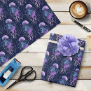Search for jellyfish wrapping paper Aquatic
