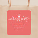 Search for red alert Food allergy