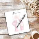 Search for ballet notepads Pink