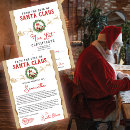 Search for letters from santa to child Nice list certificate
