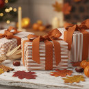 Search for burnt orange wrapping paper Pattern