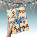 Search for gold reindeer wrapping paper Snowflake