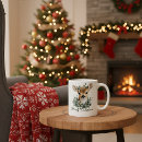 Search for deer fawn mugs Merry christmas