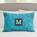 Search for turquoise pillowcases Botanical