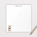Search for bunny rabbit notepads Whimsical