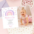 Search for rainbow heart invitations Simple