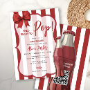 Search for ready to pop invitations Stripes