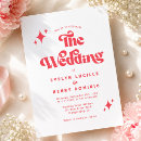 Search for mid century modern wedding invitations 70s