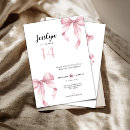 Search for girls pink 14th birthday invitations Daughter