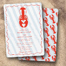 Search for maine wedding invitations Lobster