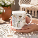 Search for in memory mugs Photo collage