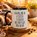 Search for best little sister mugs Birthday