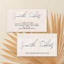 Search for neutral business cards Elegant