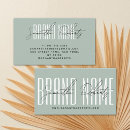Search for clothing business cards Modern