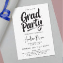 Search for congratulations graduation invitations Black and white