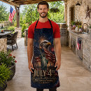 Search for summer party aprons Red white blue