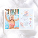 Search for mermaid pool party invitations Summer