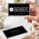 Search for loctician business cards Hairdresser