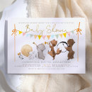 Search for cute baby invitations Woodland