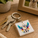 Search for dog angel key rings Rainbow bridge