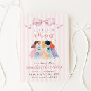Search for royal princess invitations Four ever a princess