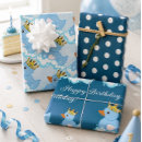 Search for rubber duck wrapping paper Blue